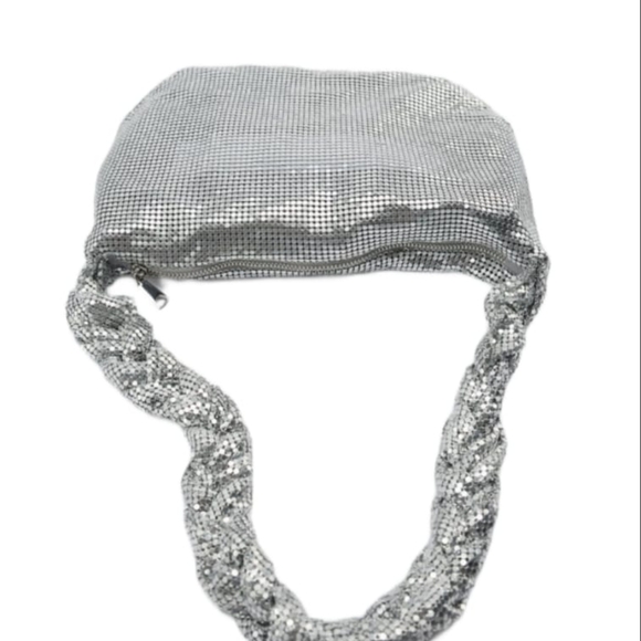 ZARA SPARKLY SHOULDER BAG SILVER | 6374/010 - Picture 4 of 4